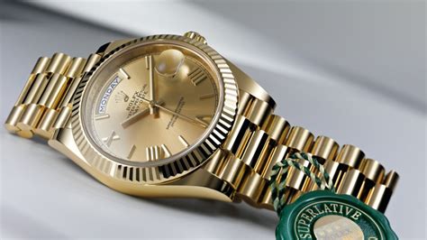 pure gold rolex watches